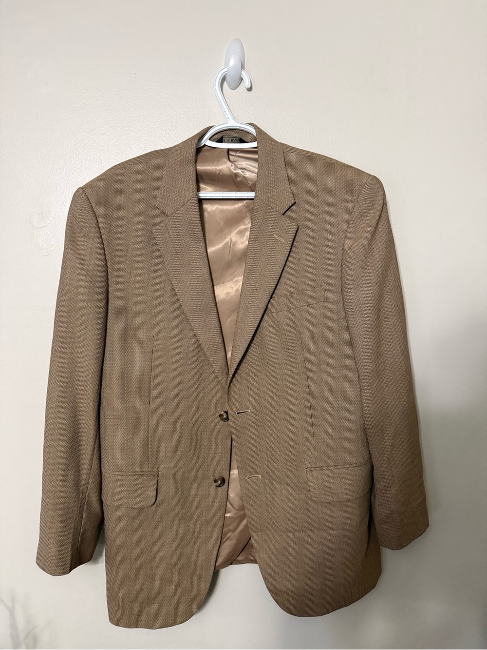 Jos. A. Bank Men's Brown/Tan Two-Button Sport Coat